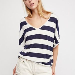 Free People Georgia Peach Tee